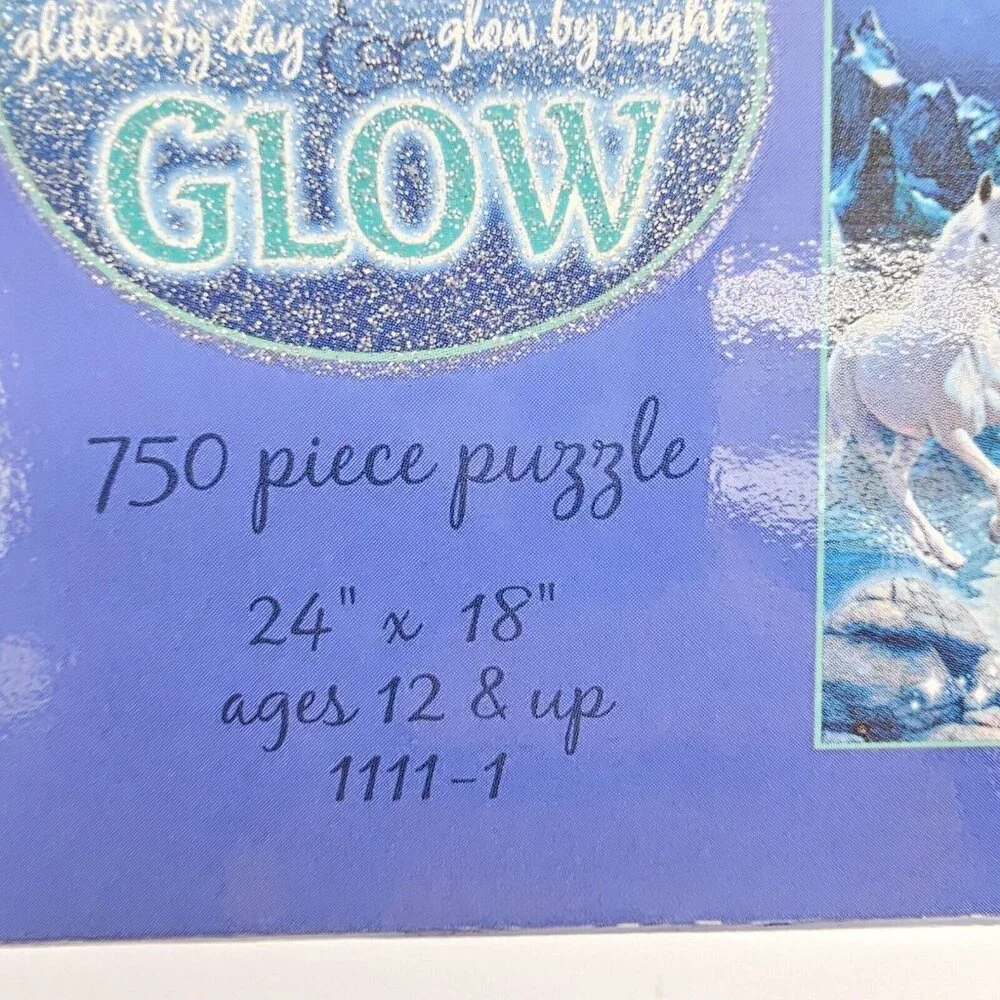 Glitter Glow Fortunes Dream Puzzle 750 Pieces Fantasy Mystical Whimsical Artsy